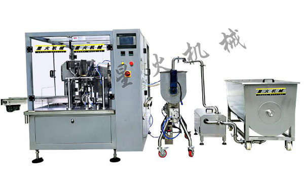 袋裝調味醬料生產線,袋裝辣醬生產線設備